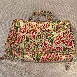 Kate Spade large travel makeup bag.